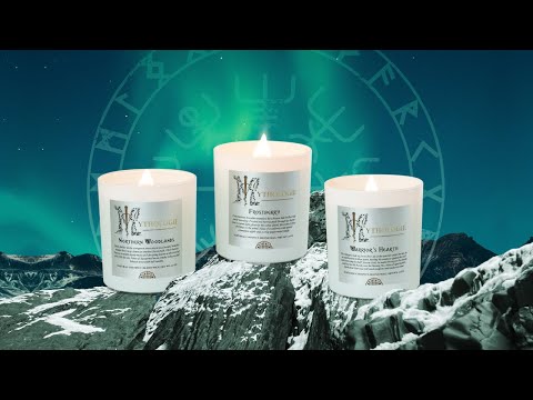 LEAH talks about the 'Ancient Winter' scents ❄️  Nordic fantasy candles 🕯️