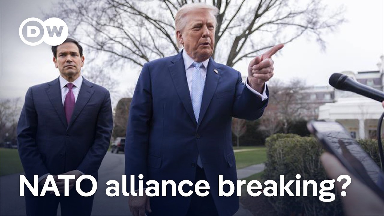 Trump threatens to quit NATO amid Iran war fallout: an historic breaking point? | DW News