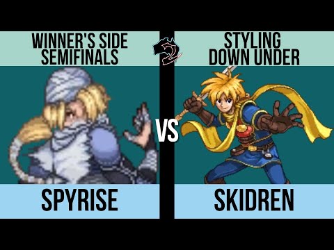 Styling Down Under Winner's Semis: Spyrise (Fox, Sheik) vs. Skidren (Isaac) - SSF2 Tournament
