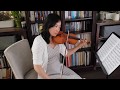 Courante by J. S. Bach for violin (Suzuki Bk 7)