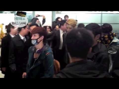 [121126] EXO @ Incheon Int. Airport (FANCAM)