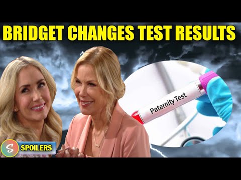 Brooke calls Bridget return to change Steffy's paternity test | Bold and the Beautiful Spoilers