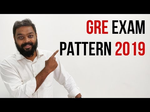 Gre Exam Pattern 2019