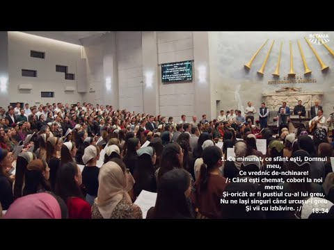 Beni Cibu & grupul coral reunit - Ce minunat, ce sfânt ești, Domnul meu | 2024/25