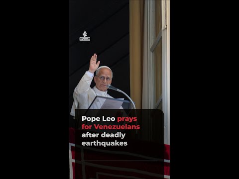 Pope Leo prays for Venezuela’s recovery after deadly quakes