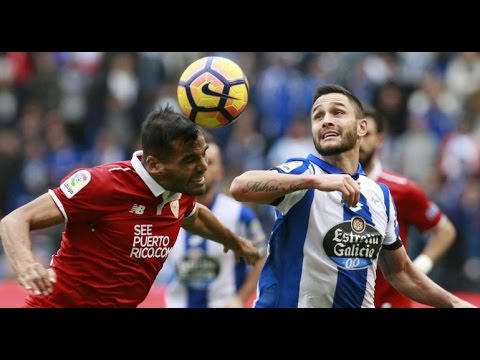 Sporting Gijon - Deportivo 0-1 Goals and Highlights 05/03/2017
