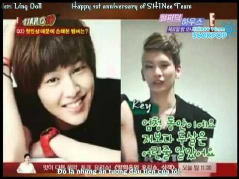 [Vietsub] 100804 SBS E!TV E!News Star Q10 - SHINee cut [360kpop]