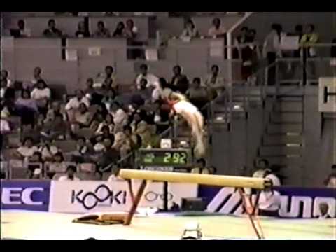 9th HUN Adrienn Nyeste BB   1995 World Gymnastics Championships 9 062