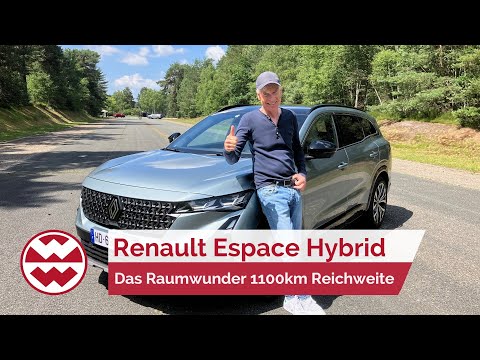 2025 Renault Espace Hybrid: Das Raumwunder mit 1100km Reichweite I World in Motion | Welt der Wunder