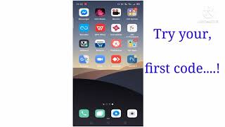 How to Write and run python code in android mobile