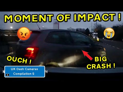 UK Dash Cameras - Compilation 5 - 2026 Bad Drivers, Crashes & Close Calls