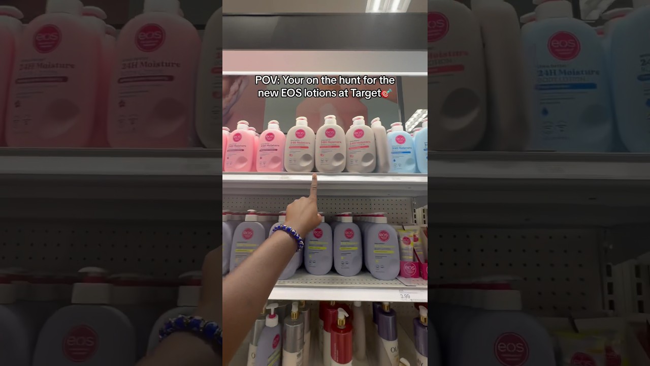 I want the Strawberry Dream so bad😩💗 #fyp #eos #lotion #beauty #target #moisturizer #trending