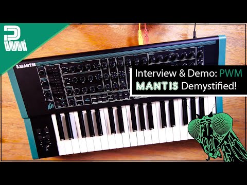 Exclusive Interview and Demo: Paul Introduces the PWM Mantis Synthesizer