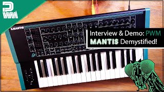 Video thumbnail for Exclusive Interview and Demo: Paul Introduces the PWM Mantis Synthesizer by SourceDistributionTV