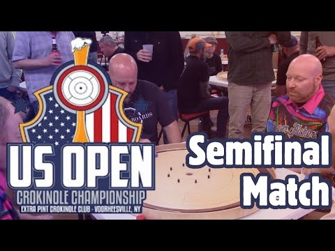 US Open Crokinole Championship 2024 Semifinal - Canadian Cueballs VS The Power Flickers