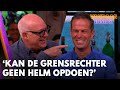René ziet supporters met aanstekers gooien: 'Is het gek om de grensrechter een helm op te doen?'