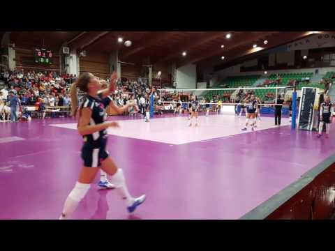 Trofeo Bellomo - Riscaldamento Piccinini-Donà (Castellanza, 24/9/2016)