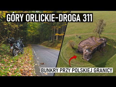 Czechy Motocyklem | DROGA 311 - Orlickie Hory, bunkry, kościół ze szklanym dachem