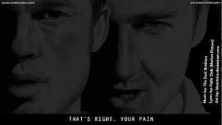 The Dust Brothers - This Is Your Life [FightClub][LyricsOnVideo]