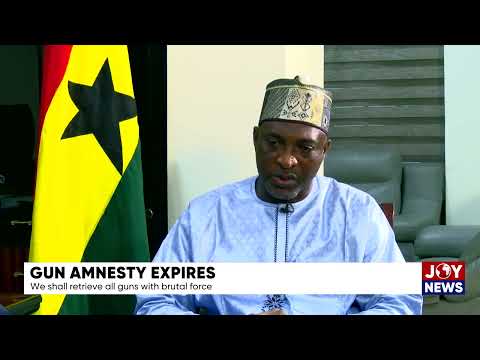 Gun amnesty closed; enforcement begins as surrendered firearms to be destroyed — Muntaka