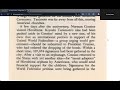 Hiroshima: Chapter Five "The Aftermath" Reverend Kiyoshi Tanimoto