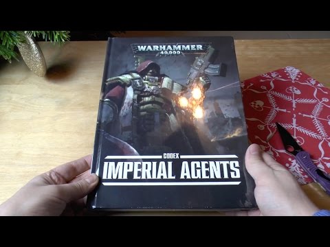 Imperial Agents Codex - Unboxing & First Look (WH40K)