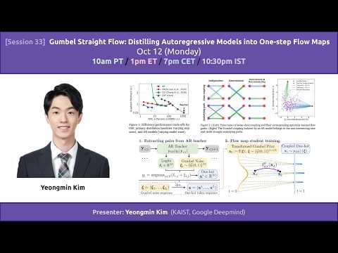 S33 | Gumbel Straight Flow: Distilling Autoregressive Models into One-step Flow Maps