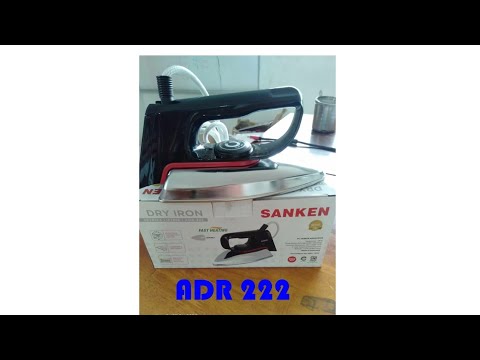Unboxing Setrika Sanken ADR222