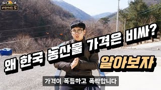 왜?! 한국 농산물 가격은 비쌀까?(기초) - 버라이어티 파머