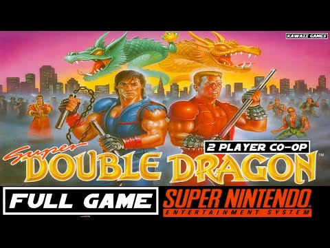 Super Double Dragon [SNES] 2 PLAYER CO-OP Gameplay Walkthrough FULL GAME [4K60ᶠᵖˢ🔴]