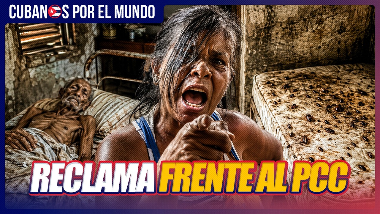 Cuba: mujer de 63 años cuida a enfermo entre apagones y plagas