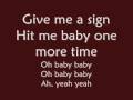 Britney Spears-Baby one more time lyrics 