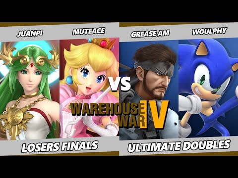 Warehouse War 4 LOSERS FINALS - Grease All Mighty & Woulphy Vs. Junapi & MuteAce - Smash Ultimate