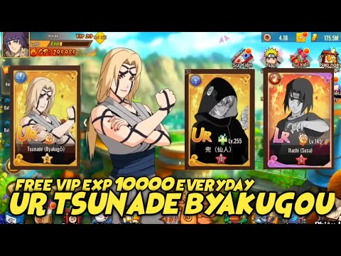 Konoha Legend P-Server BARU UR Tsunade Kabuto & Exp VIP Everyday