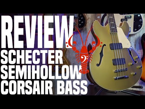 Schecter Corsair - The MOST versatile semi-hollow out there!? Let's find out! - LowEndLobster Review