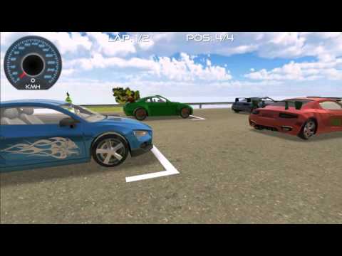 Tuning Car Racing Video