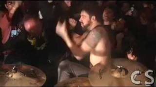 Dillinger Escape Plan (Live) Fix Your Face, Babys First Coffin, NJ Basement Show Feb 8 &#39;09