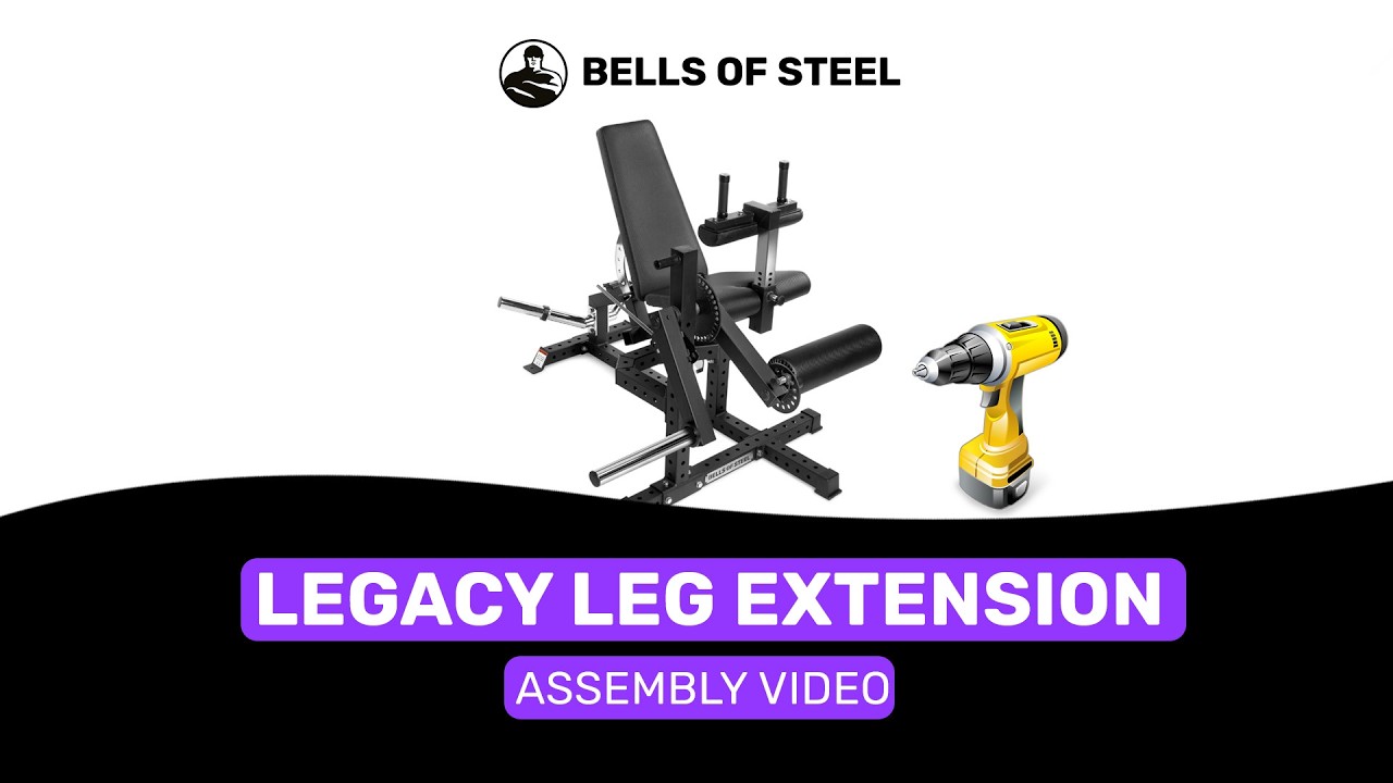 Legacy Leg Extension / Hamstring Curl Machine - Plate Loaded Assembly Instructions