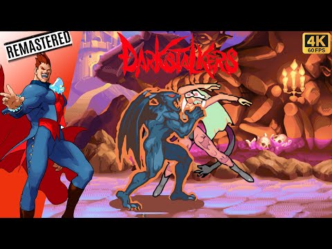 Darkstalkers: The Night Warriors Demitri Maximoff Longplay (Arcade) [4K/Remastered/60FPS]
