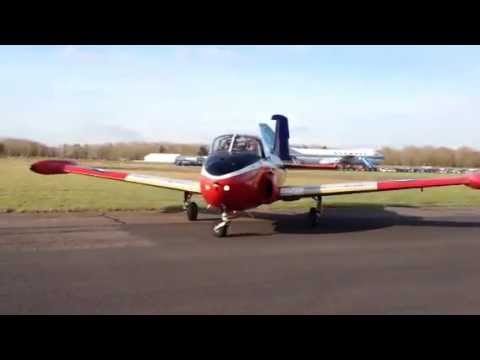 Jet Provost TMk.3a XM365 Taxi Run 17/02/13