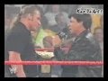 Eric Bischoff HandsTriple H World Title