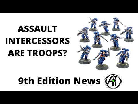 Assault Intercessors a Troops Choice? Discussion of Indomitus Primaris Space Marines