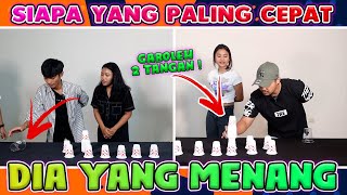 Download lagu FLIP CUP INDONESIA - CHALLENGE 1 TANGAN !! SUSAH BANGET GUYS !! W/ @IndiraKalistha mp3