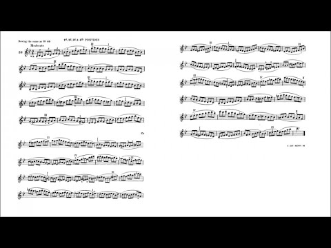 Hans Sitt - Studio n. 53 op. 32 (didattica violino)