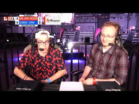 King_Chris/Jackson vs Scubbss/Strike - Doubles Top 4 - Losers Semi-Final - SKL Smashfest 5