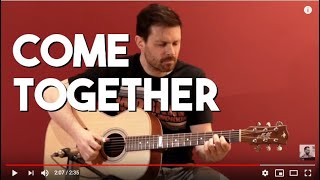 COME TOGETHER - Fingerstyle arrangement by Alberto Lombardi