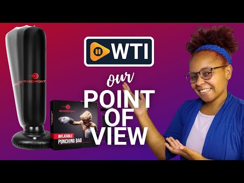 Boxerpoint Inflatable Punching Bag for Kids 3-8 Years Old - WTI product video review