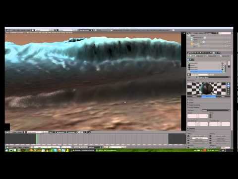 Blender - Mars - Arkhangelsky crater part 1