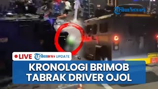 Kronologi Driver Ojol Tewas Ditabrak Mobil Rantis Brimob saat Demo DPR, 7 Polisi Diamankan