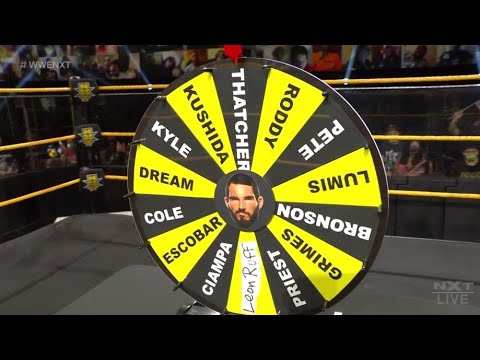 Johnny Gargano vs Mystery Challenger to determine the "Wheel of the Challengers" (Full Match)